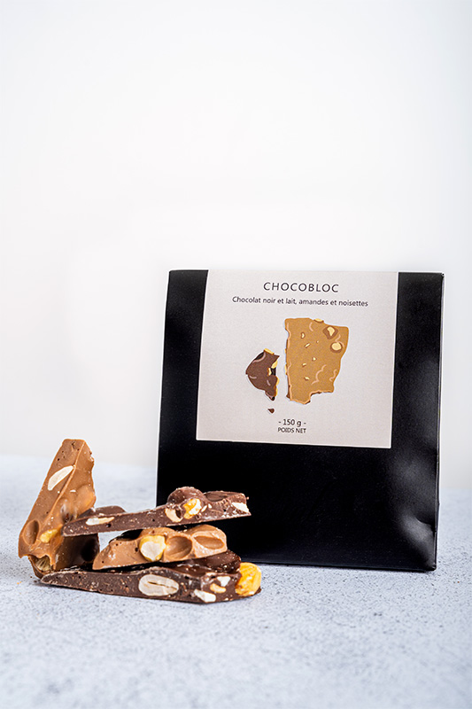 Mise en scène packaging chocolats Cynthia Pierini Mise en scène packaging chocolats Cynthia Pierini