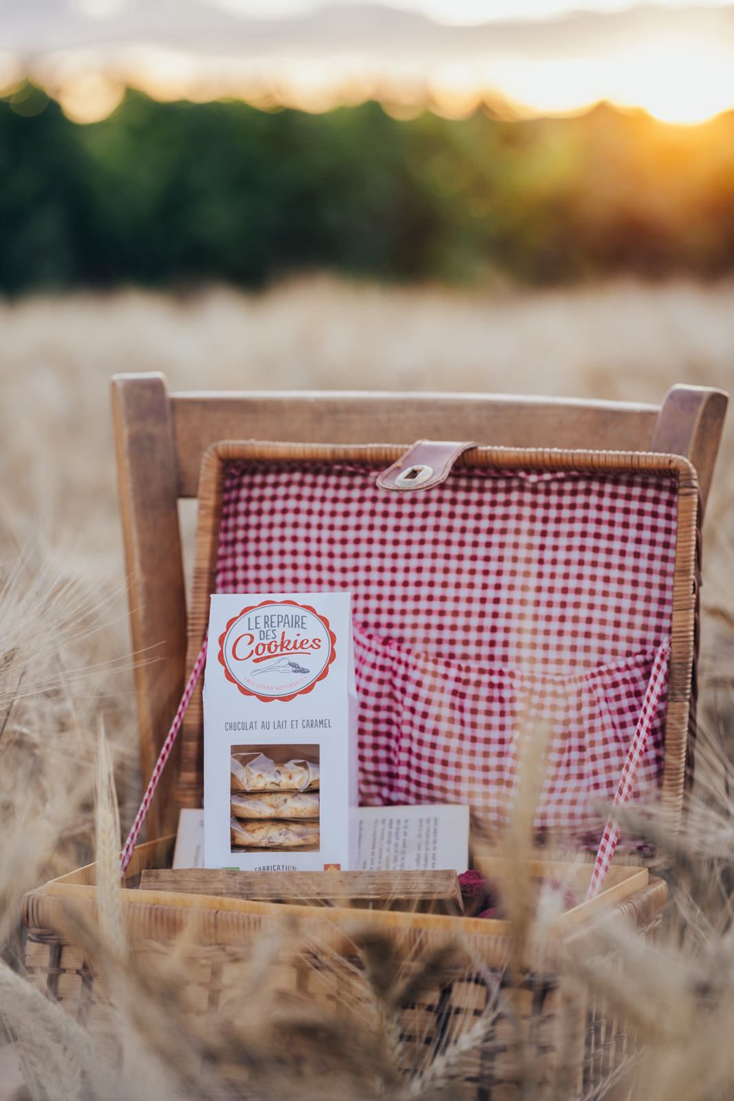 packshot en exterieur cookies