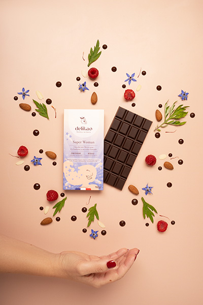 delikao-super-woman-2 Encoeur Gouter enfants Cacao Noisette