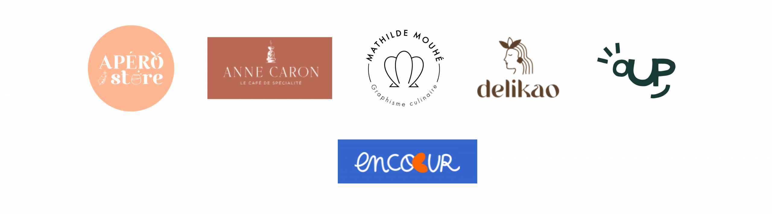 Logo Page La Mise en Bouche Logo Start up Petites entreprises Food