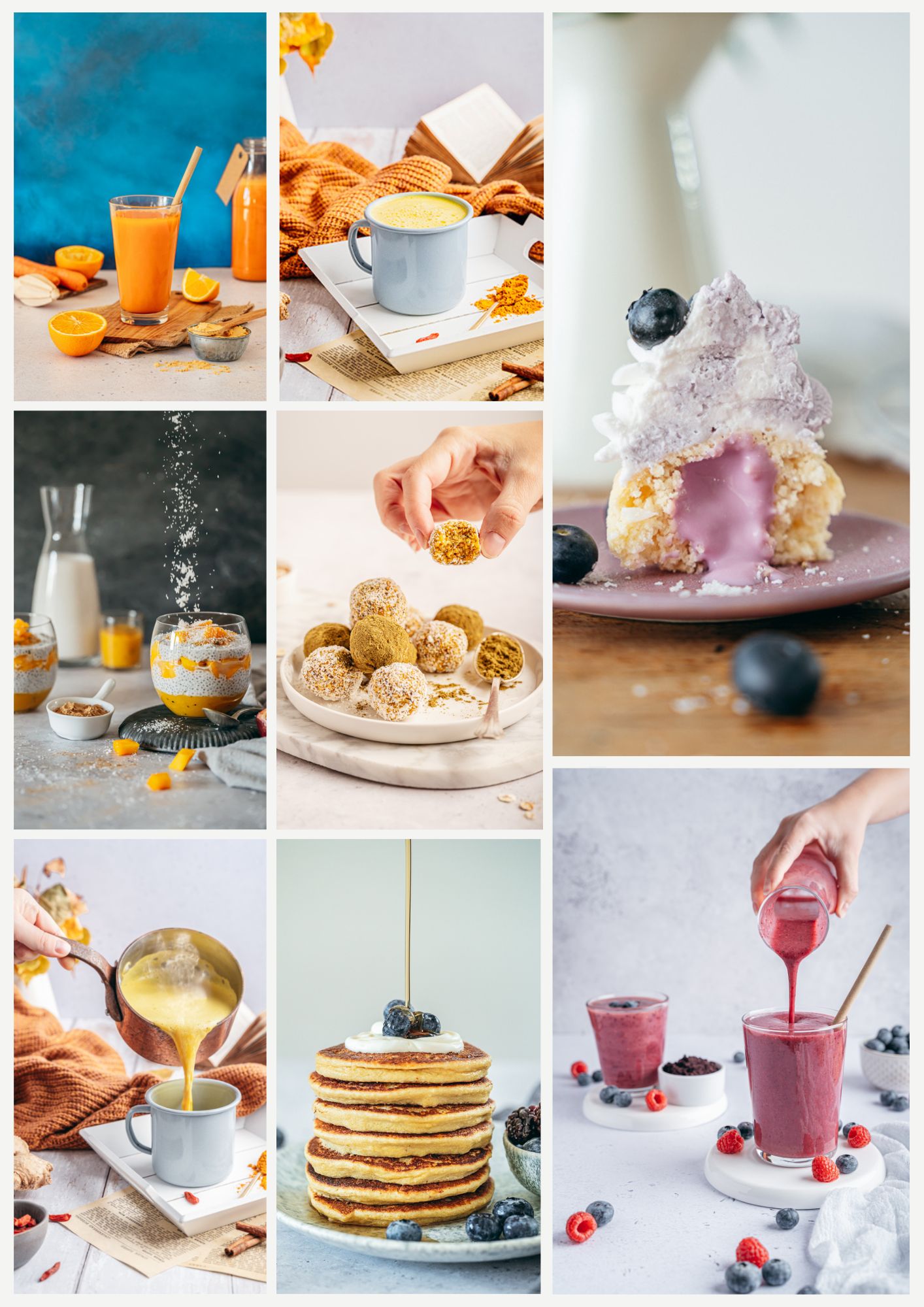 Visuels Réalisations Nexira Visuels Superaliments Photographie culinaire Nexira