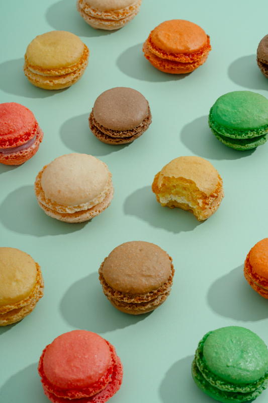 macaron-la-chocolatine-1 Macarons colorés, saveurs multiples