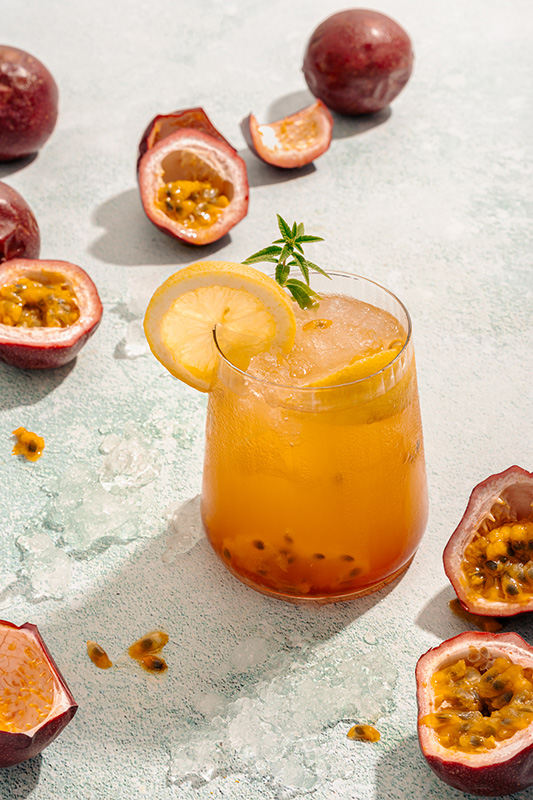 boisson-fruits-de-la-passion-citron Création recettes et photographie culinaire boissons