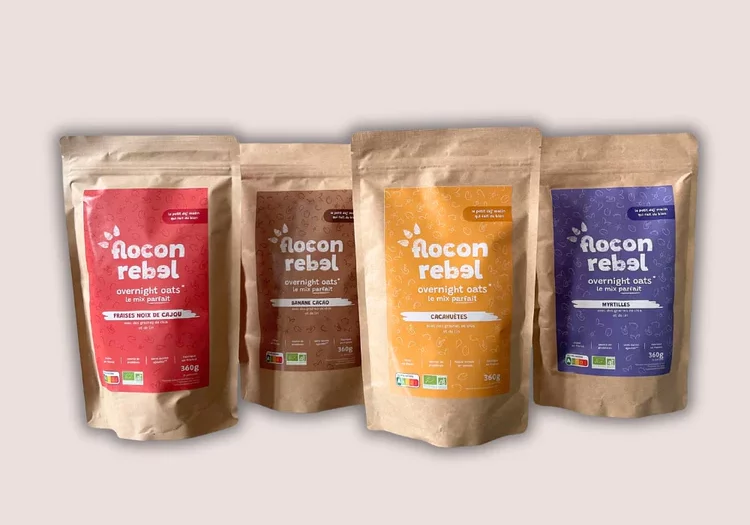 flocon-rebel-etiquetage-overnight-oats Etiquetage alimentaire Flocon Rebel Overnight Oats