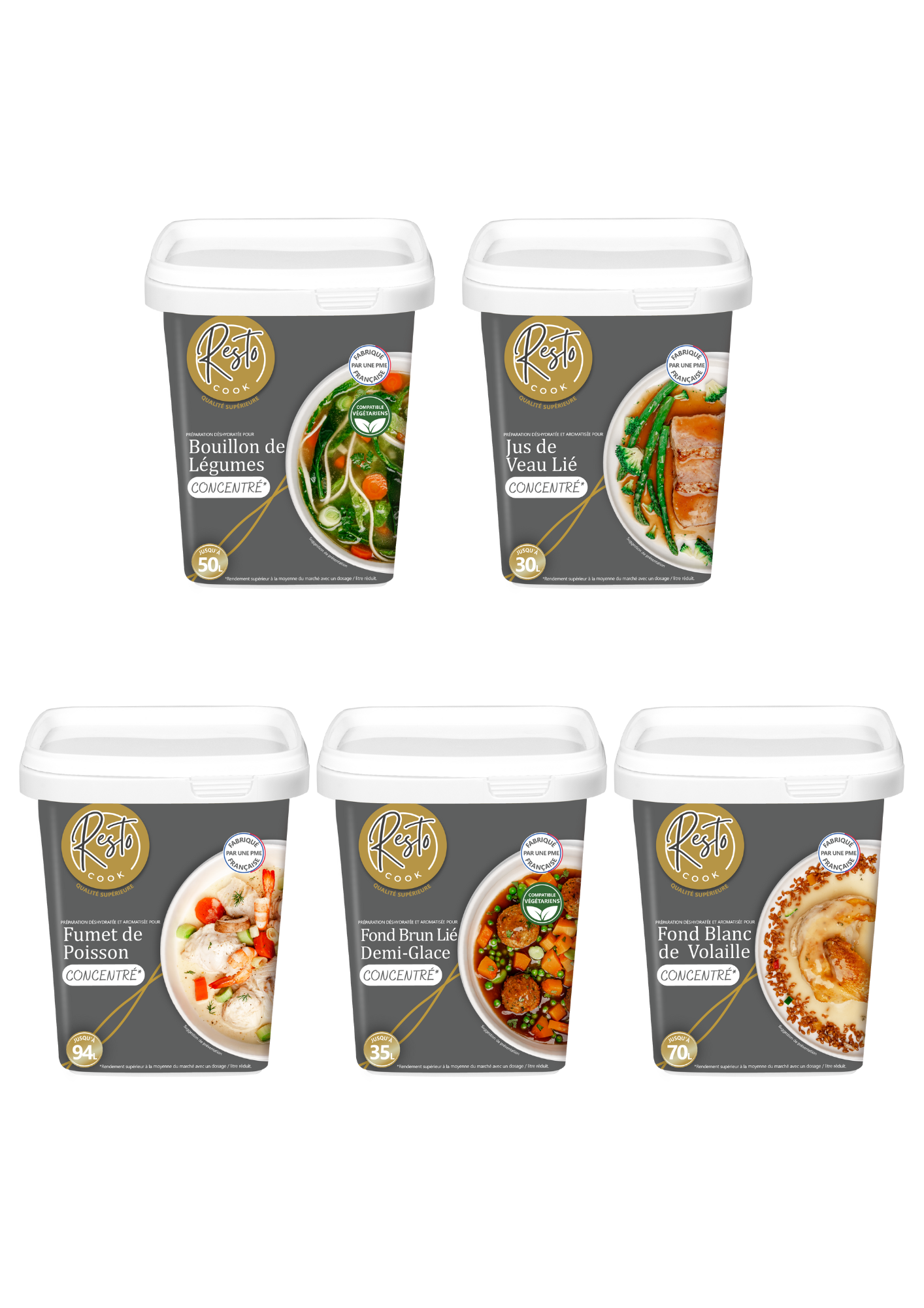 Projet Créations de recettes pour Somapro