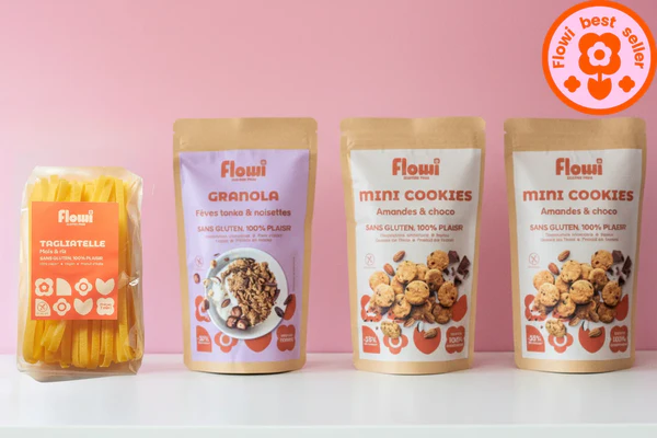 Flowi étiquetage réglementaire alimentaire produits sans gluten